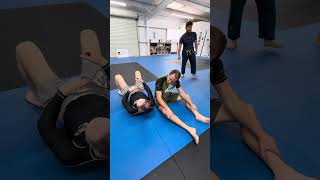 Glyn Powditch Seminar 19 Guard Passing Cross Sides Bottom Headlock Defense [upl. by Yhtorod]