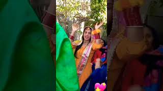 Bhat trending bhati dance wedding bhai shorts village [upl. by Ruhtra]