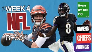 Week 4  NFL Recap  All Games Takeaways [upl. by Acirat995]