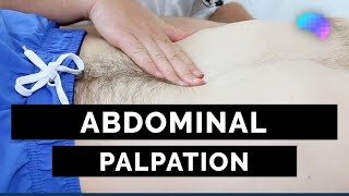 Abdominal Palpation  OSCE Guide  Clip  UKMLA  CPSA [upl. by Asirem]