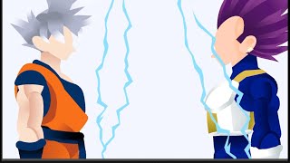 Goku vs vegeta sticknodes animation [upl. by Alexia]