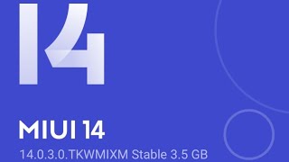 Xiaomi 11T  How to get the MIUI 14030 GLOBAL VERSION update [upl. by Carmelina]