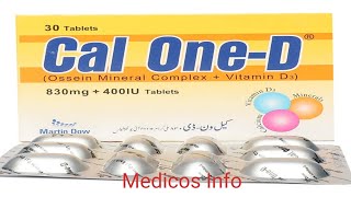 Cal OneD tablet uses benefit side effects in urdu  Vitamin D3 tablet uses in urdu [upl. by Leemaj]