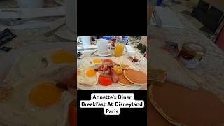 Annette’s Diner Breakfast At Disneyland Paris [upl. by Aivila496]