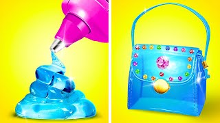 YOU CAN MAKE CUTE BAG WITH HOT GLUE  Funny Glue Gun Hacks amp 3D Pen DIY Ideas By 123 GO TRENDS [upl. by Girish]