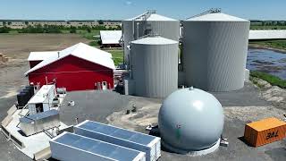 CANADIAN FARMER  MASSIVE METHANE DIGESTER project for Canadian Dairy Farms First of 310 locations [upl. by Caines]