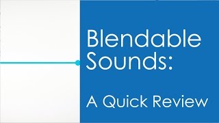 UFLI Blendable Sounds A Quick Review [upl. by Nayhr]