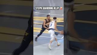 Steph amp Klay guarding each other 🥲 [upl. by Purvis]