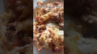 Baked Ziti Pasta pasta trendingshorts [upl. by Ahsimaj]