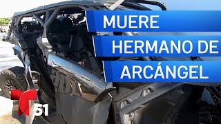 Muere en accidente hermano de reguetonero Arcángel  Acceso Total [upl. by Holle724]