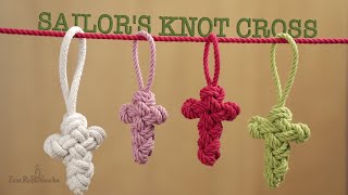 Sailors cross knot [upl. by Notsle680]