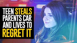 TEEN Steals Parents CAR and Lives To REGRET IT [upl. by Lacym576]