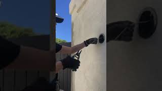 Installing an Exterior Sconce Light [upl. by Koslo]