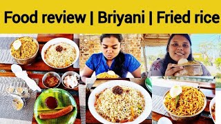 Food review Gama Gama briyani  Batticaloa  Srilanka  Tamil [upl. by Etteuqram]