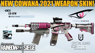 Cowana 2021 Weapon Skin  Rainbow Six Siege [upl. by Arrakat]