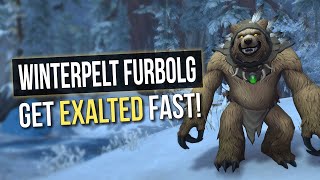 FASTEST Way To Exalted Winterpelt Furbolg 1007 New Faction WoW Dragonflight  LazyBeast [upl. by Gonroff511]