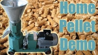 LIVE DEMO  Make Pellets at Home with Pellet Pros [upl. by Ridglee]