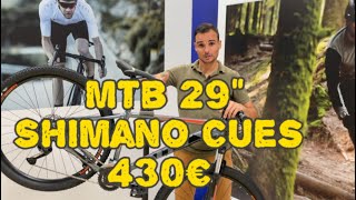 Bicicleta NTT de 29quot pulgadas MTB sport 40 mtb decathlon ciclismo btt bike ciclista biker [upl. by Ljoka]