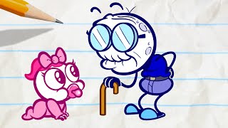 Pencilmate Presents An OLD Showdown  Animated Cartoons Characters  Animated Short Films [upl. by Amsirp]