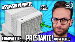 DEEPCOOL ASSASSIN IV WHITE  DISSIPATORE AD ARIA quotCOMPATTOquot E PRESTANTE [upl. by Caneghem]