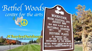 Bethel Woods Center for the Arts Woodstock Music festival site amp Museum Sullivan county New York [upl. by Ruphina]