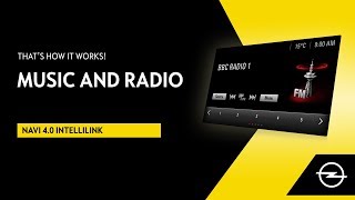 Navi 40 IntelliLink  Music and Radio  Thats How It Works [upl. by Eitak]