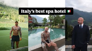 Italys best spa resort wellness resort dolomites alps Italian holiday couples holiday [upl. by Consuelo]