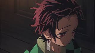 Demon slayer emotional clips Tanjiro sad moments [upl. by Abie55]