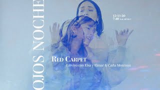 Elsa y Elmar Ojos Noche ft Carla Morrison Live Red Carpet [upl. by Durstin]