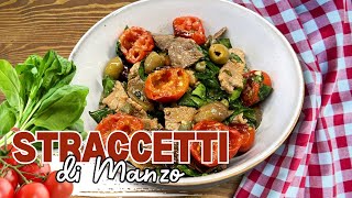 Straccetti di Manzo alla Mediterranea  Ricetta ESTIVA irresistibile [upl. by Aneladdam]