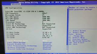 aptio setup utility copyright 2022 american megatrends inc  aptio setup utility copyright [upl. by Eniac]