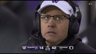 Oregon Obliterates the Washington Offensive Line [upl. by Donahoe]