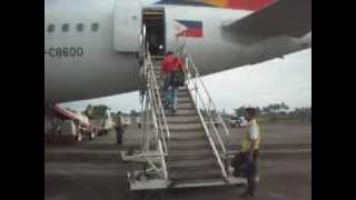 Boarding PAL  Going Back Home To Manila [upl. by Namrac]