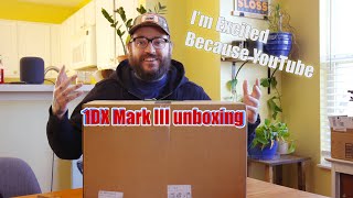 Canon 1DX Mark III unboxing setup and first impressions [upl. by Elrebma]