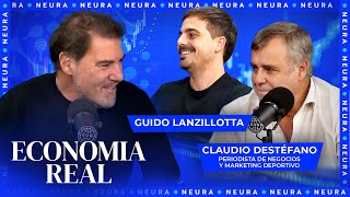 Claudio Zuchovicki y Gustavo Lazzari Economía Real  Con Claudio Destéfano y Guido Lanzillotta [upl. by Norvall]