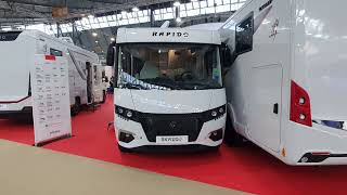 COMPACT INTEGRATED MOTORHOME tour Rapido C55i [upl. by Ewall]