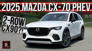 The 2025 Mazda CX70 Premium Plus Is A Voluminous amp Classy PlugIn Hybrid SUV [upl. by Narine113]