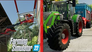 LS22 Ostsee 004  HEUKRAN im Einsatz  FARMING SIMULATOR 22 [upl. by Ahern]