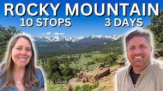 3 Day Itinerary for Rocky Mountain National Park amp Estes Park [upl. by Atnoved]