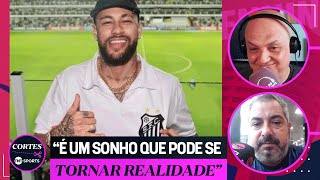 NEYMAR NO SANTOS RICARDINHO COM AS NOVIDADES DA POSSÍVEL VOLTA DO CRAQUE PRO PEIXE [upl. by Ursel479]