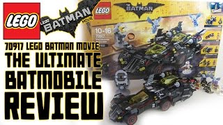 LEGO 70917 The Ultimate Batmobile Review  LEGO Batman Movie [upl. by Kask]