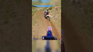 When a Pro Rider puts the PRESSURE on You 😬 automobile dirtbike motocross offroadbike [upl. by Reis]