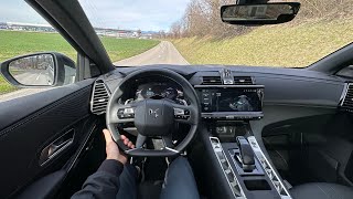 DS 7 Crossback ETENSE Test Drive POV 2023 [upl. by Noxin]