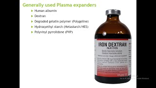 Plasma Volume Expanders Part 2 [upl. by Atiner442]