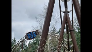 vliegende hollander test ritten efteling 2024 [upl. by Annabell]