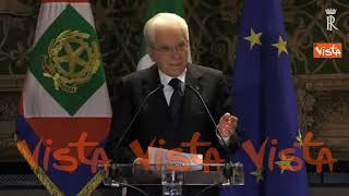 Mattarella quotAi magistrati si chiede sobrietà e riserboquot [upl. by Gwennie]