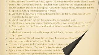 History of Christianity Arianism Part 1 [upl. by Acirema]