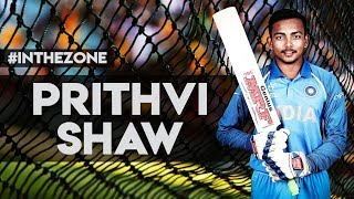 InTheZone How does Prithvi SHAW bat AakashVani [upl. by Elleval]