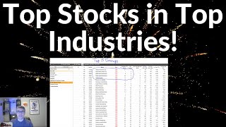 How To Use MarketSurges Industry Group Tool [upl. by Jon849]