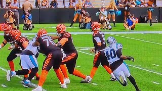 JOE BURROW INJURY VIDEO ANKLE CINCINNATI BENGALS VS CAROLINA PANTHERS  NFL  SEPTEMBER 29 2024 [upl. by Princess]